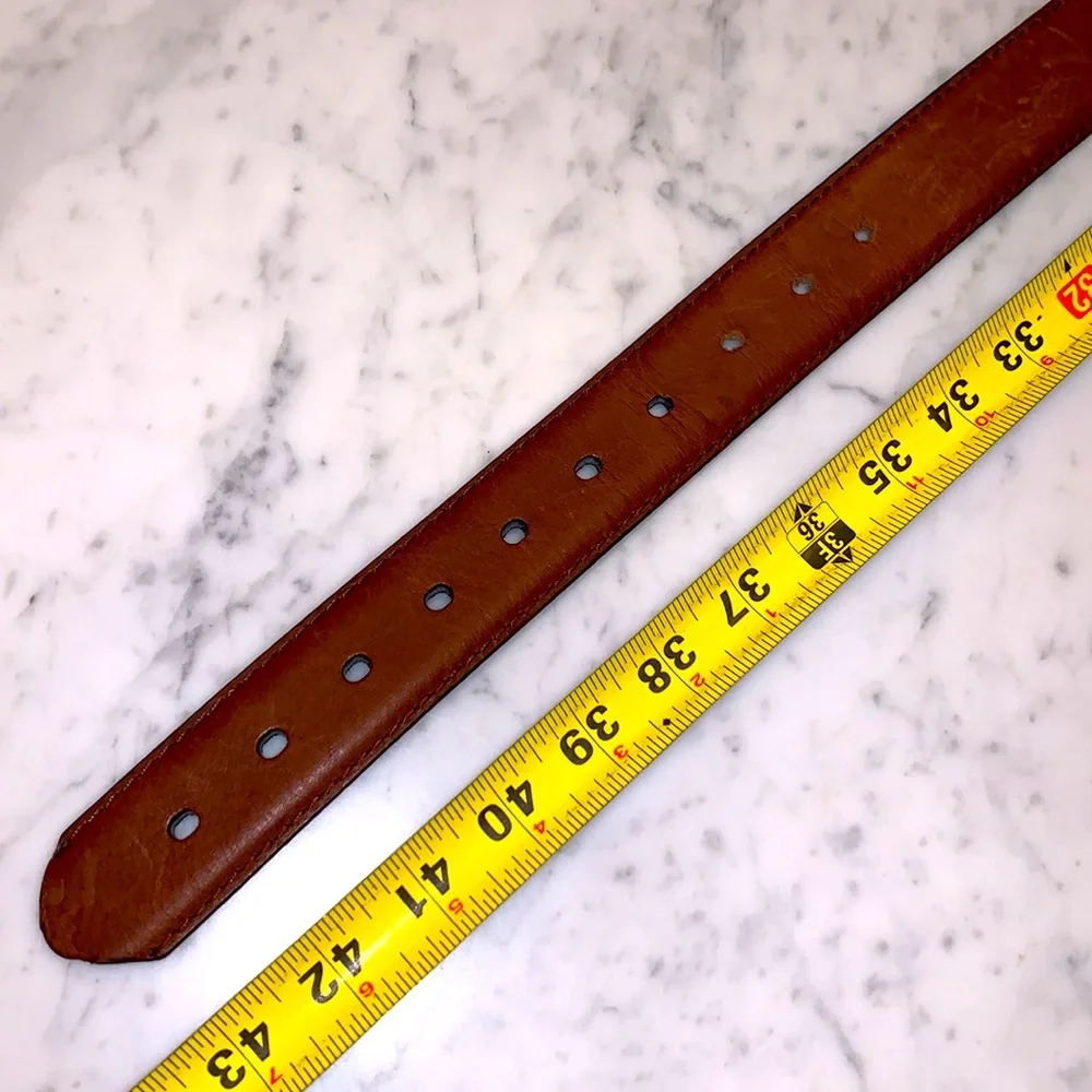 Columbia Belt Brown Mens Size 40